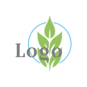 plant with leaves line | Logo Template by
