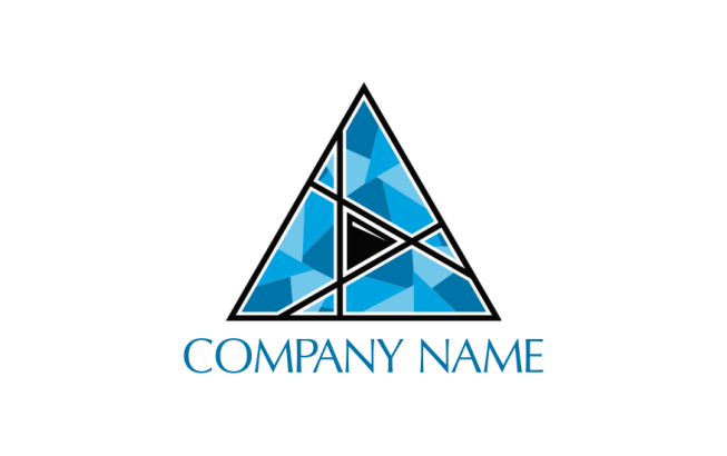 Pyramid House Interior pyramid building or a layer cake Logo Template by Pyramid House Interior pyramid building or a layer cake Logo Template by