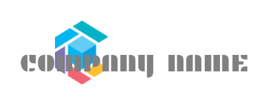 polygon 3d box inside letter c