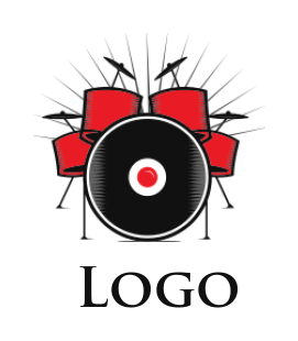 Vytvořte si vlastní logo bubnu | LogoDesign.NetVytvořte si vlastní logo bubnu | LogoDesign.Net  