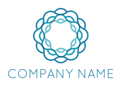 art shop logo online abstract design of lines