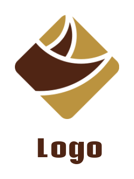 make a landscape logo rounded rectangle - logodesign.net