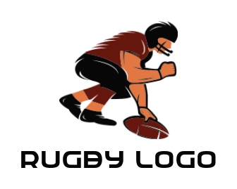 One Color Rugby Logo Design Create Your Own Rugby Logo | LogoDesign.Net
