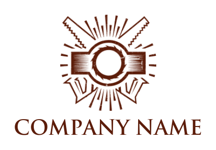 make a handyman logo saws in cutter blade - logodesign.net