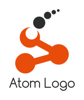 Download Atom Logos | Generate a Science Logo | LogoDesign.net