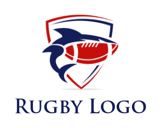 One Color Rugby Logo Design Create Your Own Rugby Logo | LogoDesign.Net - Page 2 - 2