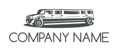 auto shop logo sixteen seater limousine