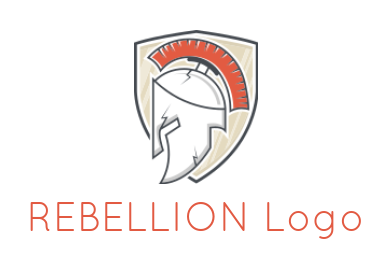 design a security logo spartan helmet in shield - logodesign.net