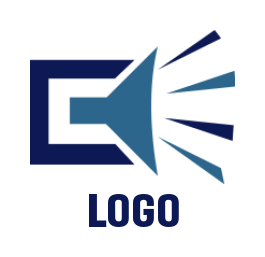 Letter G logo maker swoosh incorporated in letter G 