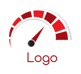 make an auto logo speedometer - logodesign.net