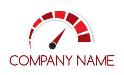 make an auto logo speedometer - logodesign.net