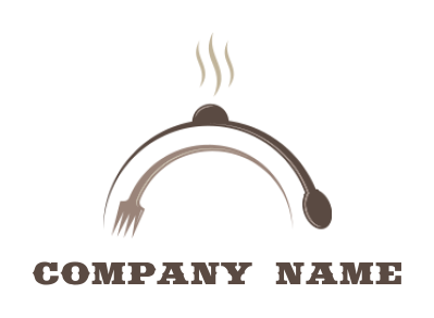 design a restaurant logo spoon and fork - logodesign.net