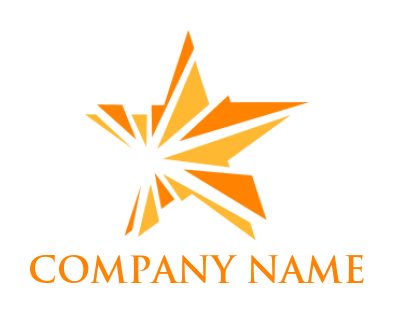 make a consulting logo sun rays  merged with star - logodesign.net