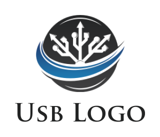 Create Your Own USB Logo | LogoDesign.Net