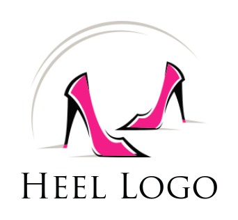 v logo heels