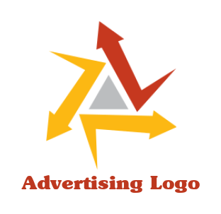Triangle Advertising Free Advertising Logo Maker: Advertising Agency, Talent | LogoDesign