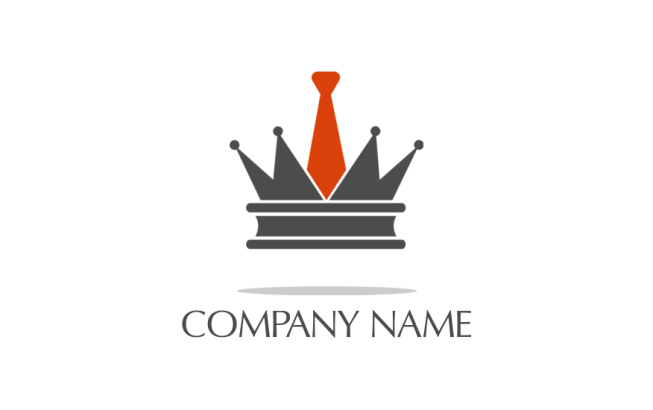 employment logo maker tie on crown - logodesign.net