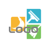 Free Cleaning Logos Gardener Housekeeper Logodesign