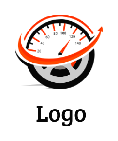 transportation logo tire rim merged speedometer