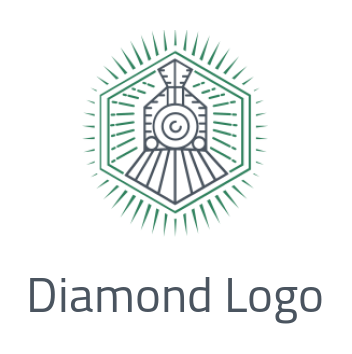 Diamond R Train Logo Design a Professional Diamond Logo | LogoDesign.Net