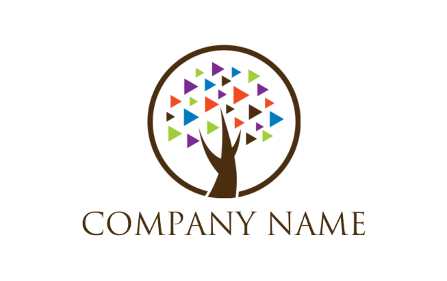 abstract arrows tree | Logo Template by LogoDesign.net