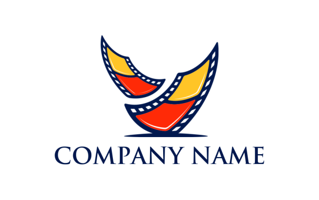 Free Communication Media Logos Tv Broadcast Logodesign