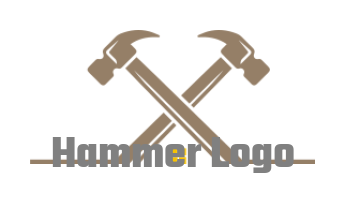 Free Hammer Logos Hammer Logo Maker Logodesign Net