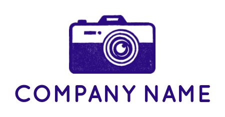 photography logo icon vintage camera with lens - logodesign.net