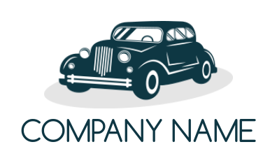 generate an auto logo vintage classic car