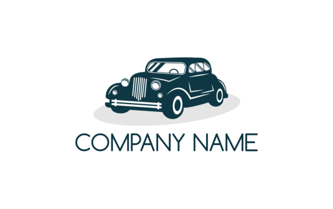 create an auto logo vintage classic car - logodesign.net