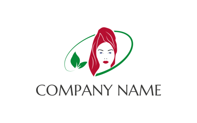 Woman in Shower Spa Towel Logo Template by LogoDesign