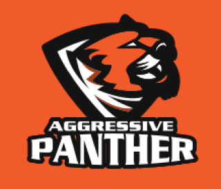 animal mascot logo tiger face in shield