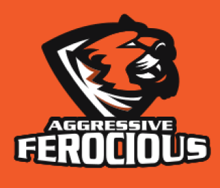animal mascot logo tiger face in shield