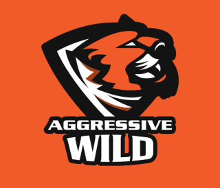 tiger mascot logo with shield 