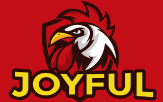 rooster mascot logo with red wattle and comb 