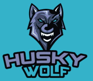 animal logo maker angry wolf head mascot