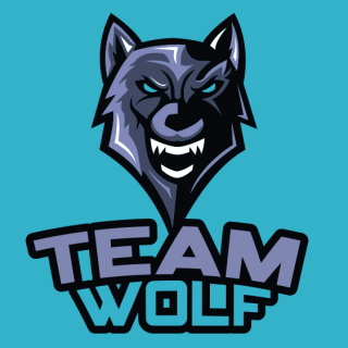 animal logo maker angry wolf head mascot