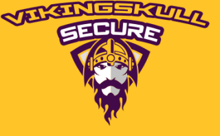 sports logo viking face with helmet in shield