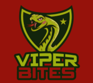 games logo mascot cobra in shield with star