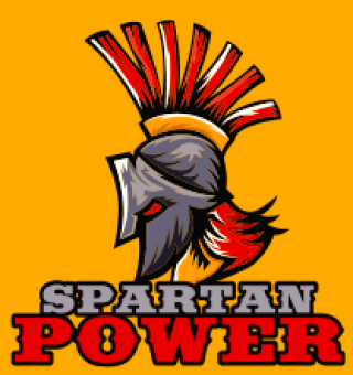 games logo spartan in helmet mascot