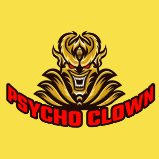 laughing demon mascot logo