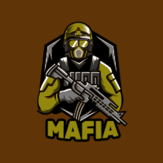 games logo online soldier with gun in shield