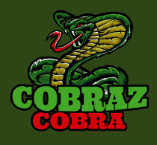 animal logo template angry cobra mascot
