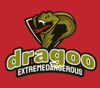 angry dragon mascot | Logo Template by LogoDesign.net