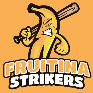 mascot banana angry face