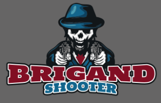 games logo skull man with hat and guns