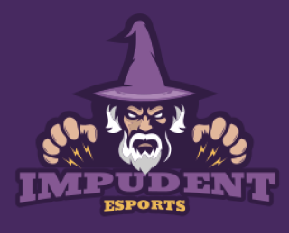 mascot logo wizard with pointed hat