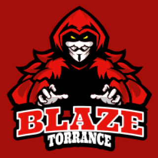 games logo smiling assassin mascot