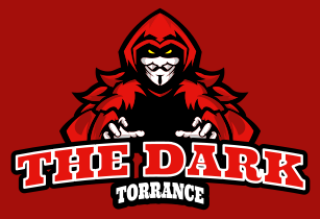games logo smiling assassin mascot