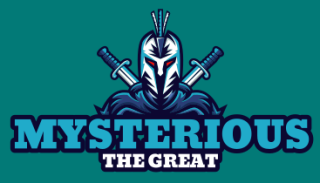 make a games logo spartan with sword mascot